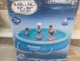 swimming pool family size