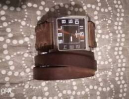 Magnum watch with wrist band