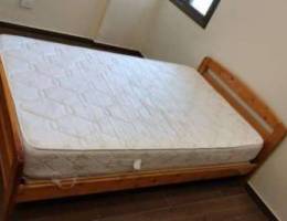 bed and mattress