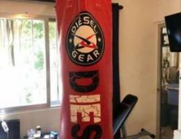 boxing bag 180cm + bench ... new never use...