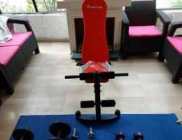 Fitness accessories bench dumbbells acss