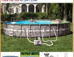 Intex swimming pool