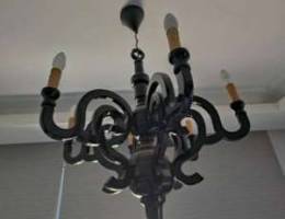 Black chandelier