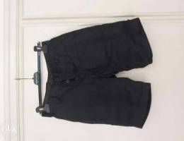 H&M Short 100% linen black 44 or small pri...