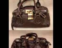 Copy AAA Chloe Brown Satchel lock Purse pr...