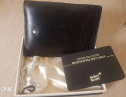 Mont Blanc card and ID holder