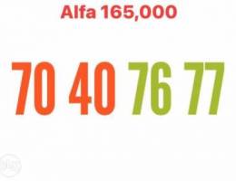 Alfa special line 70 76 77 for 165.000 we ...