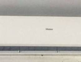 Ù…ÙƒÙŠÙ haier 18 btu Ù…Ø¹ Ù…ØªØ±ÙŠÙ† Ù†Ø­Ø§Ø³ Ù£Ù Ù $