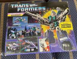 1986 Transformers SIXSHOT mint condition w...