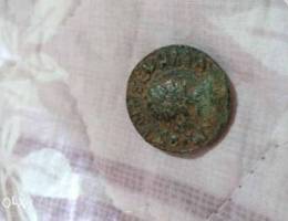 Ancient Roman Bronze Coin Queen Marcia Ota...