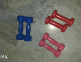 Dumbbells x 6 pcs