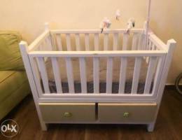 Bed for Baby 1.00m b 80cm bisir sofa ma3 j...