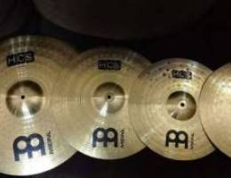 Meinl hcs cymbals ride crash hihat