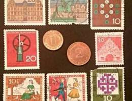 Germany collection 3 lot of old stamps and...