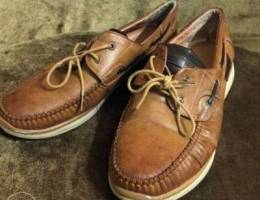 Light brown classy shoes