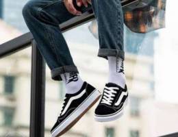 Vans Ua Old Skool Shoes Black/white - Unis...