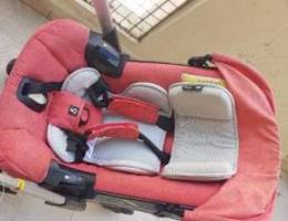 Doona 2 in 1 car seat and stroller red col...