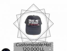 Customizable Hat