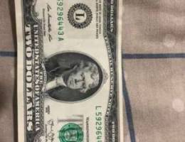 2 dollars bill very rare 120$