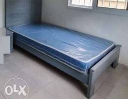 Single Bed with mattress