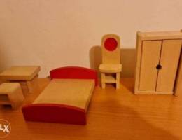 Wooden Doll house furniture 130 000