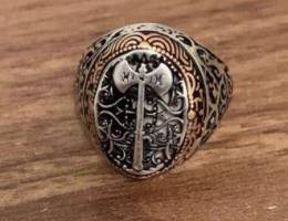 ring silver spartan