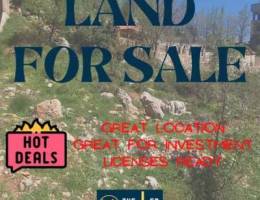 Super land in Bteghrine, METN. Licenses re...