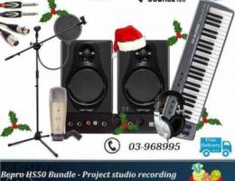 Bundle HS50 Home recording Studio,Home Stu...