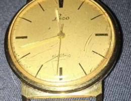 very rar Laco watch Gold plated 18k waterp...