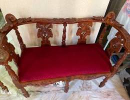 1 sofa 3 chairs vintage furniture (origina...