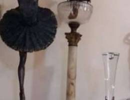 antiquitÃ© chandelier & balerina 100$ each