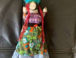 original vintage handmade doll