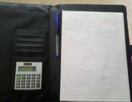 Calculator with agenda