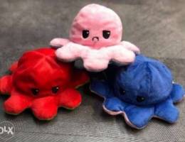 emotional octopus plush