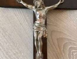 Over 100 years old large antique Crucifix