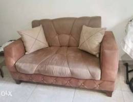 2 sofa with 2 bergere 1 table