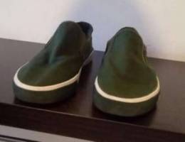 Green shoes