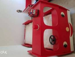 Used kids bed fire fighter pump truck(190Ã—...