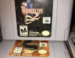 N64 resident evil 2 ntsc