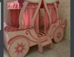 Princess kids bed (190x90)cm