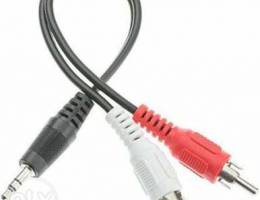 3.5mm Stereo to Dual RCA