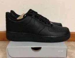 Nike Air Force Shoes Full Black 60% off