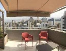 Studio achrafieh with Terrace and sea view