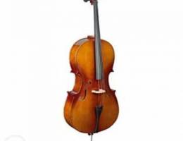 Stagg 4/4 Size Cello With Carrying Bag