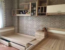 Full kids bed room(made and designed by ga...