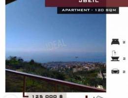 120 SQM apartment in Jbeil. REF#14011