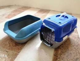 Cat box + litter box