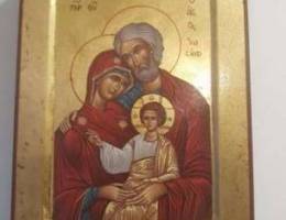 icon made in Greece plated gold