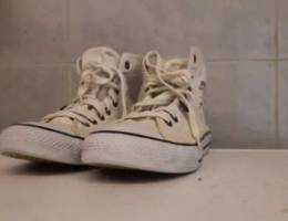 levi's high cut shoes white (original)