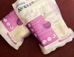 Avent 25 breast milk storage bags